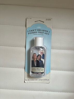 Blue Q Light Blue Novelty Hand Sanitizer Card